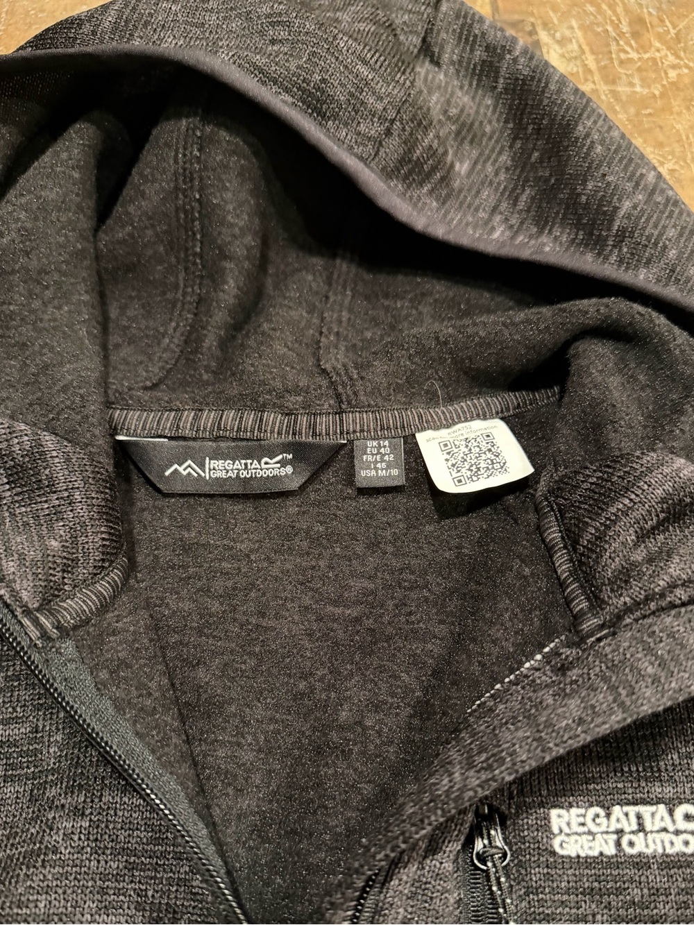 Regatta Great Outdoors Hooded Full-Zip Jacket Size 10-12